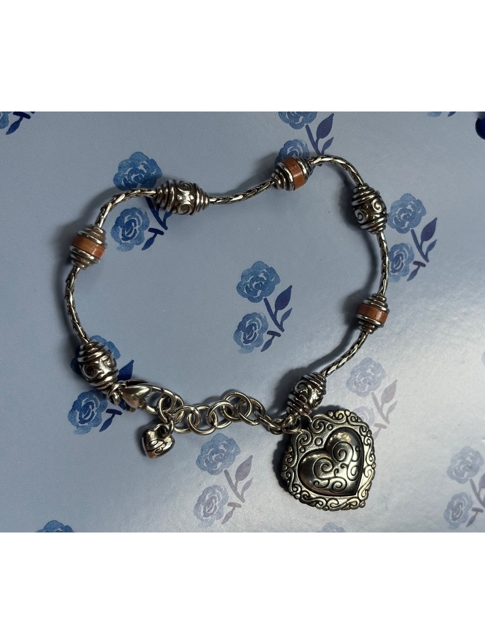Brighton "Park Avenue" Reversible Heart Bracelet
